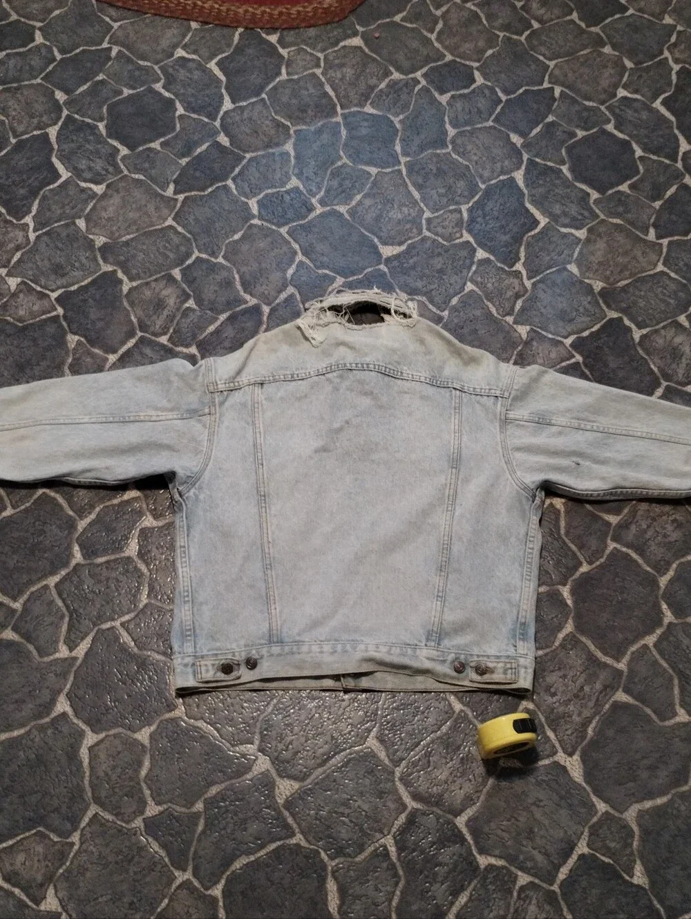 LEVIS Type 3 70507 - 0219 trucker denim jacket Made in USA 80s VINTAGE